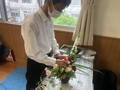 フラワーデザイン競技講習会